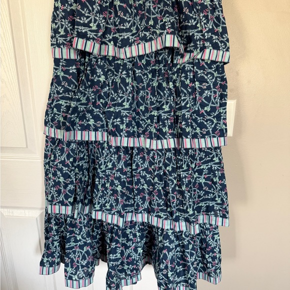 Simply Southern Floral Ruffle Tiered Maxi Dress New NWT Cottagecore - Picture 3 of 12